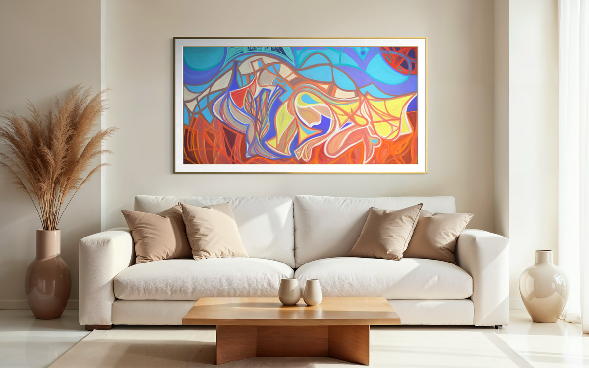 “Intimacy Eclipso” 96”x48”