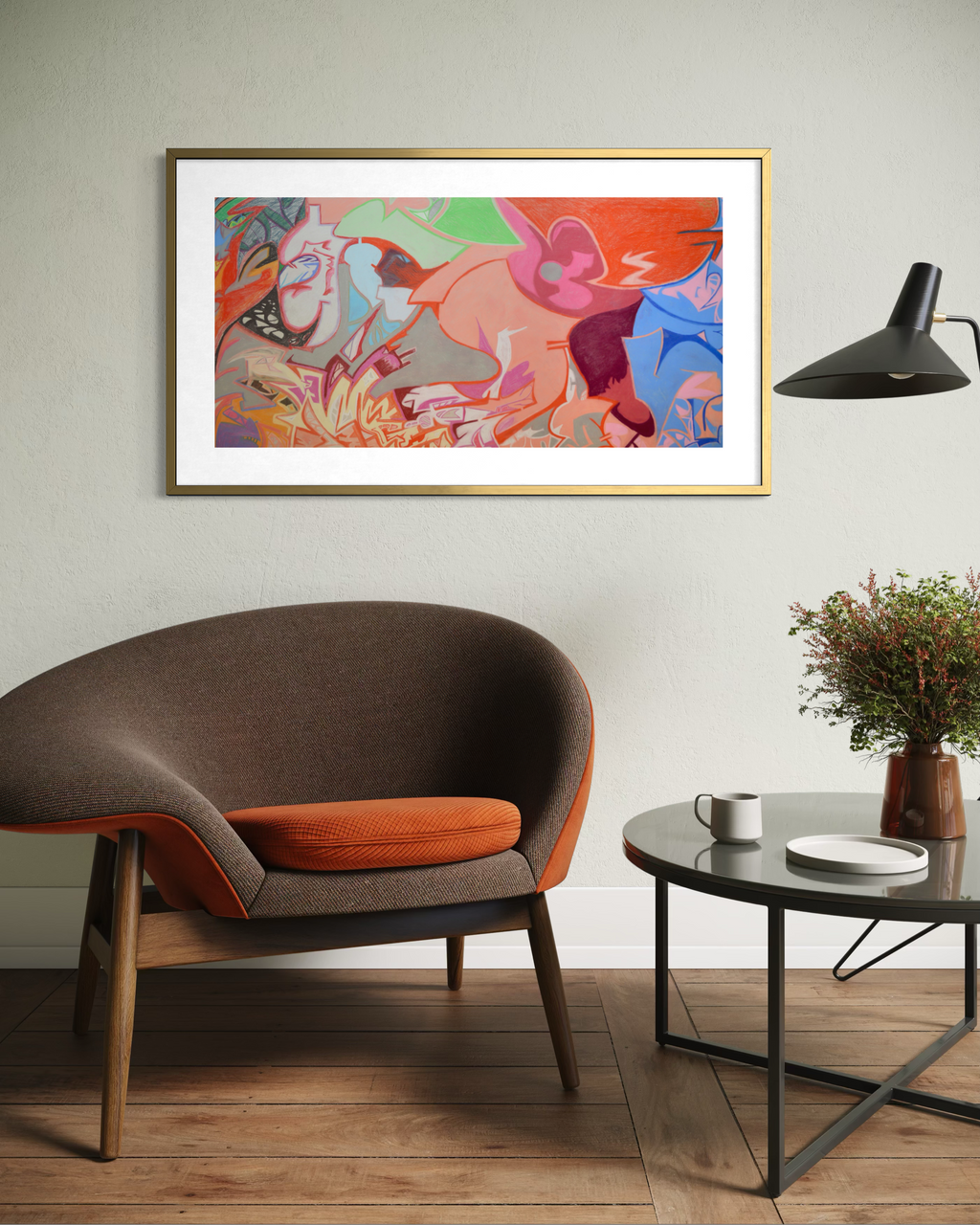 “Birth Of A Superhero” 40”x20”
