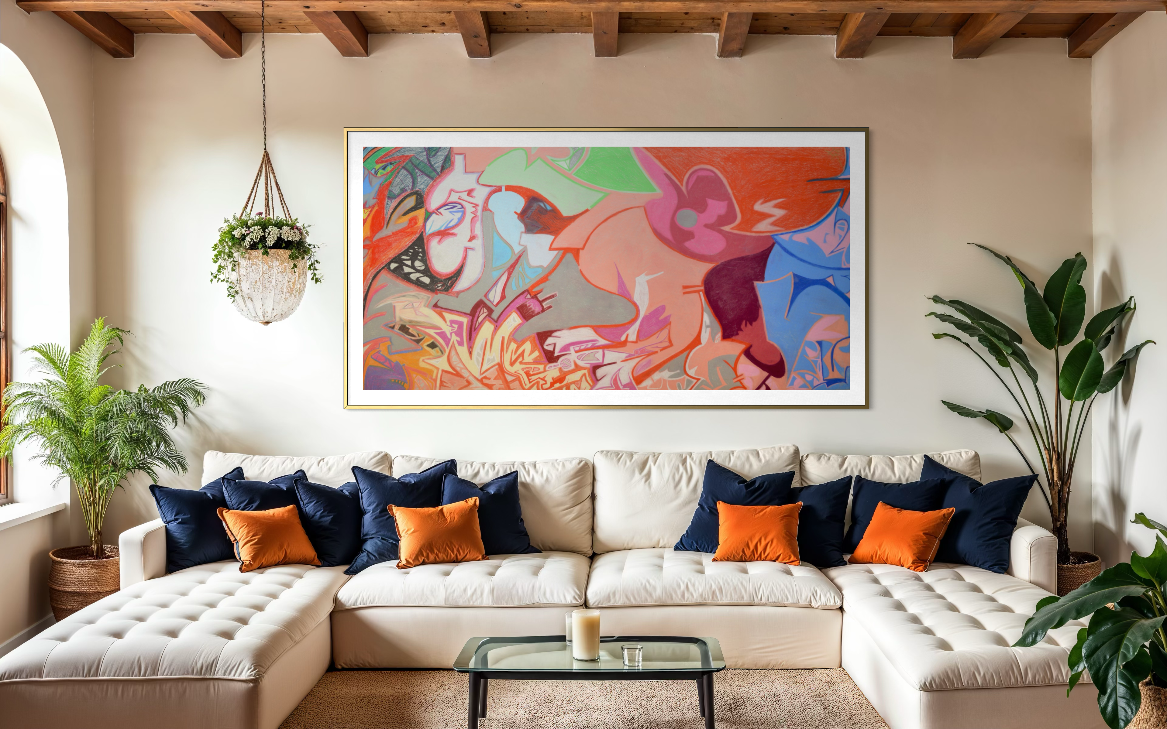“Birth Of A Superhero” 96”x48”