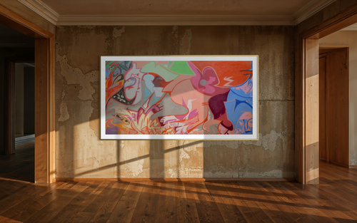 “Birth Of A Superhero” 96”x48”