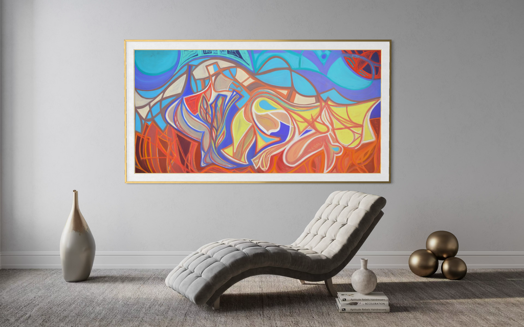 “Intimacy Eclipso” 96”x48”