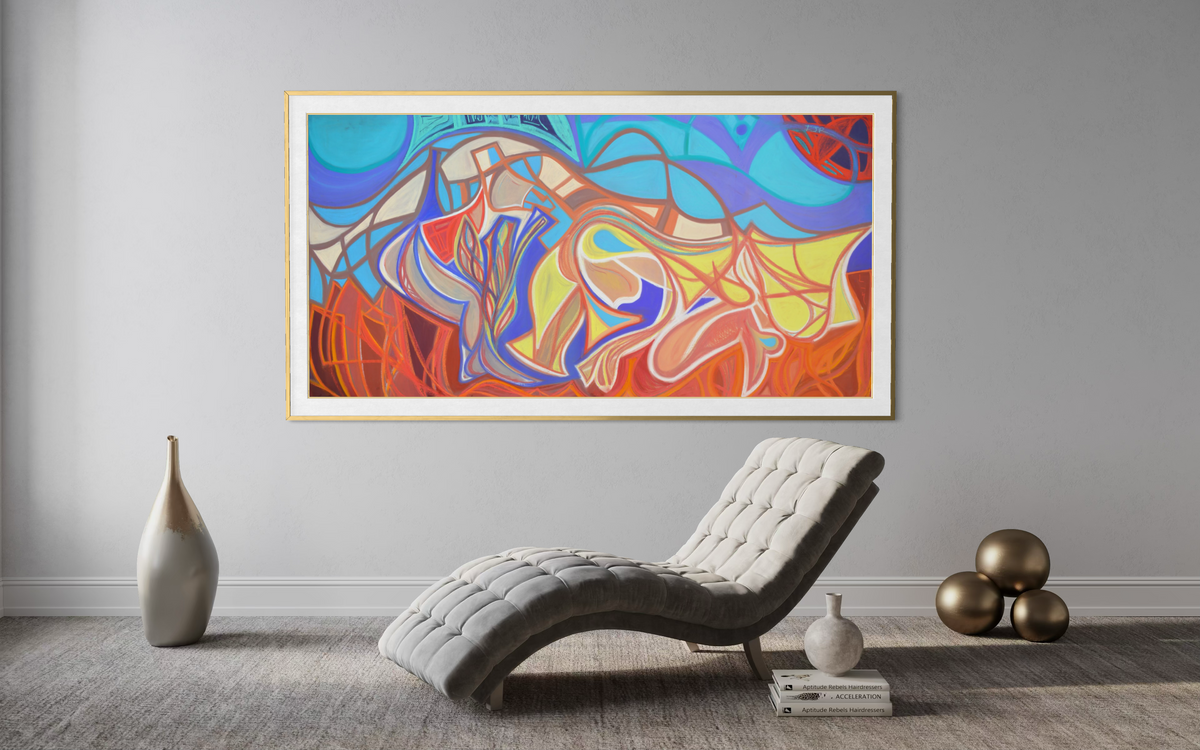 “Intimacy Eclipso” 96”x48”